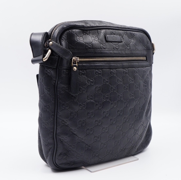 FINAL price ❤️ GUCCI Guccissima Flat Messenger Bag - Picture 6 of 15